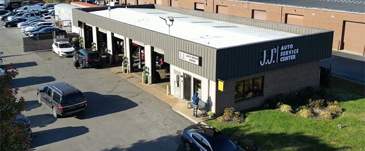 Front of the shop - J.J.'s Auto Service Center
